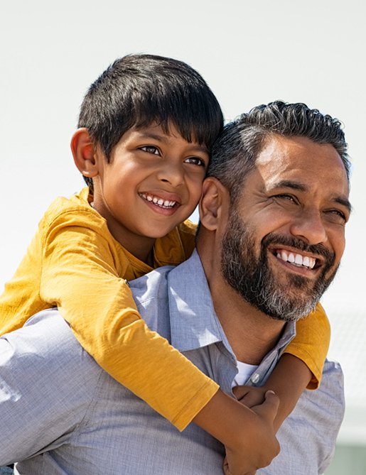 father and small son photo father and small son photo
